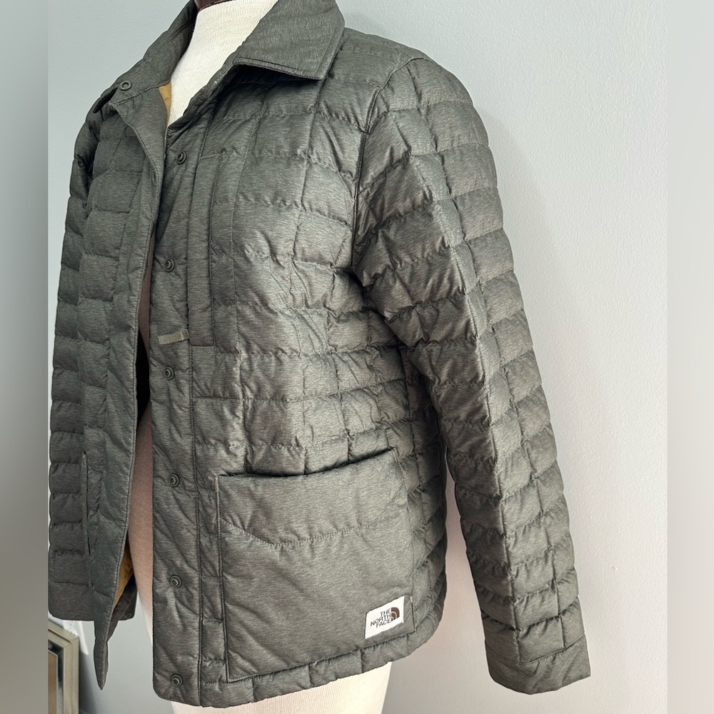 The North Face ThermoBall Eco Snap Jacket Olive Green Women’s
